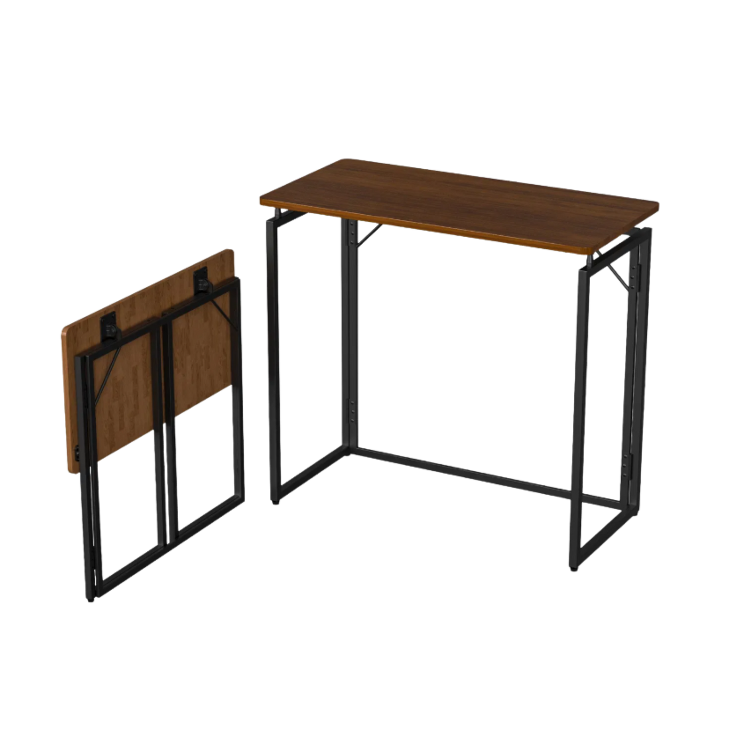 DESKIT Foldaway Desk - Dark Brown/Black