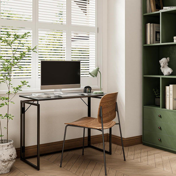 Foldaway Desk - Black/Black