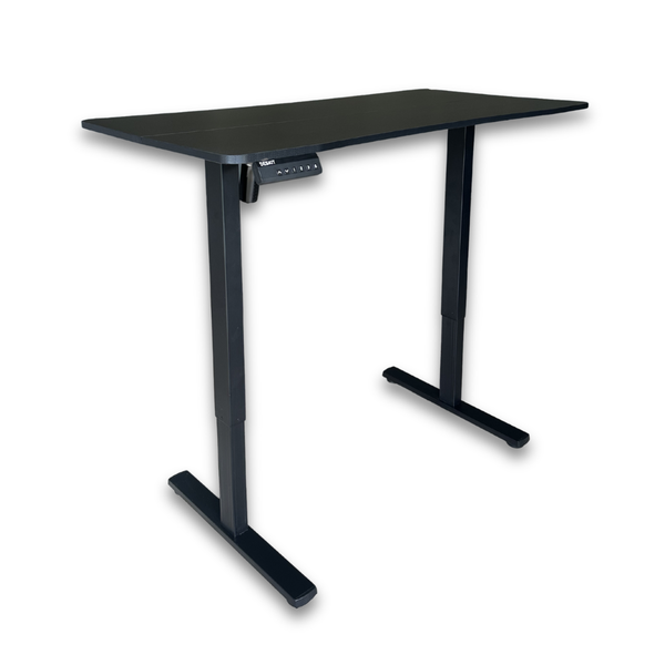 1.2 Metre Single Motor Sit Stand Desk - Black (Radian)