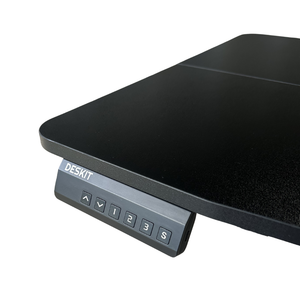 1.2 Metre Single Motor Sit Stand Desk - Black (Radian)