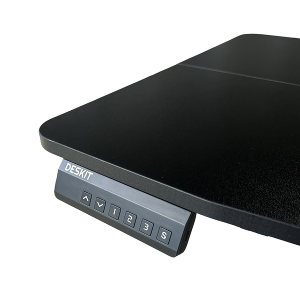 1.2 Metre Single Motor Sit Stand Desk - Black (Radian)
