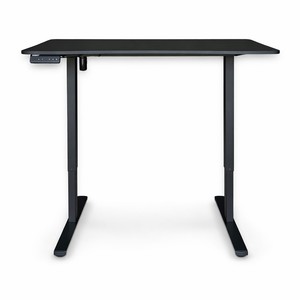 1.2 Metre Single Motor Sit Stand Desk - Black (Radian edge)