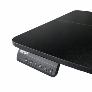 1.2 Metre Single Motor Sit Stand Desk - Black (Radian edge)