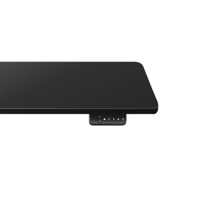 DESKIT ErgoLift Pro Dual Sit Stand Desk - Midnight Black/Black