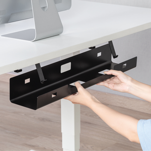 Under-Desk Cable Management Tray