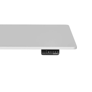 1.4 Metre Dual Motor Sit Stand Desk - White Frame & Desktop