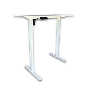1.2 Metre Single Motor Sit Stand Desk - White