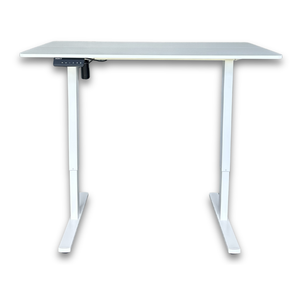 1.2 Metre Single Motor Sit Stand Desk - White